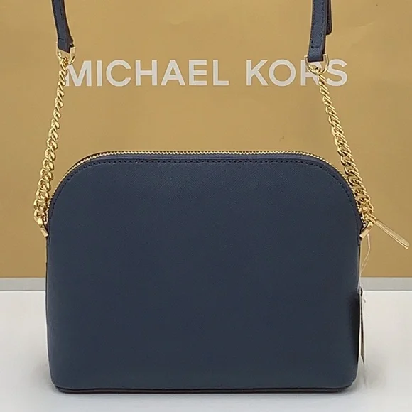 MICHAEL KORS JET SET TRAVEL DOME
XCROSS XBODY SAFFIANO LEATHER
NAVY COLOR - Picture 6 of 13